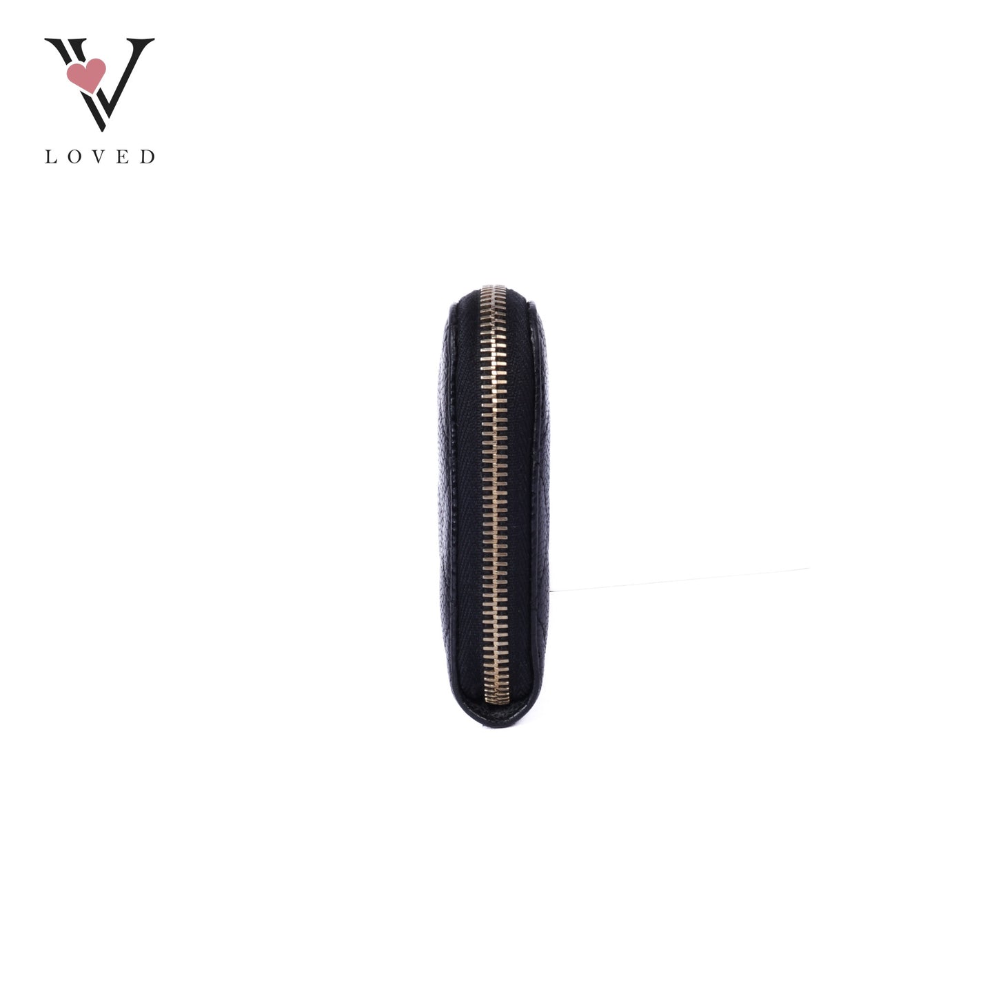 Quilted Caviar Zip Wallet