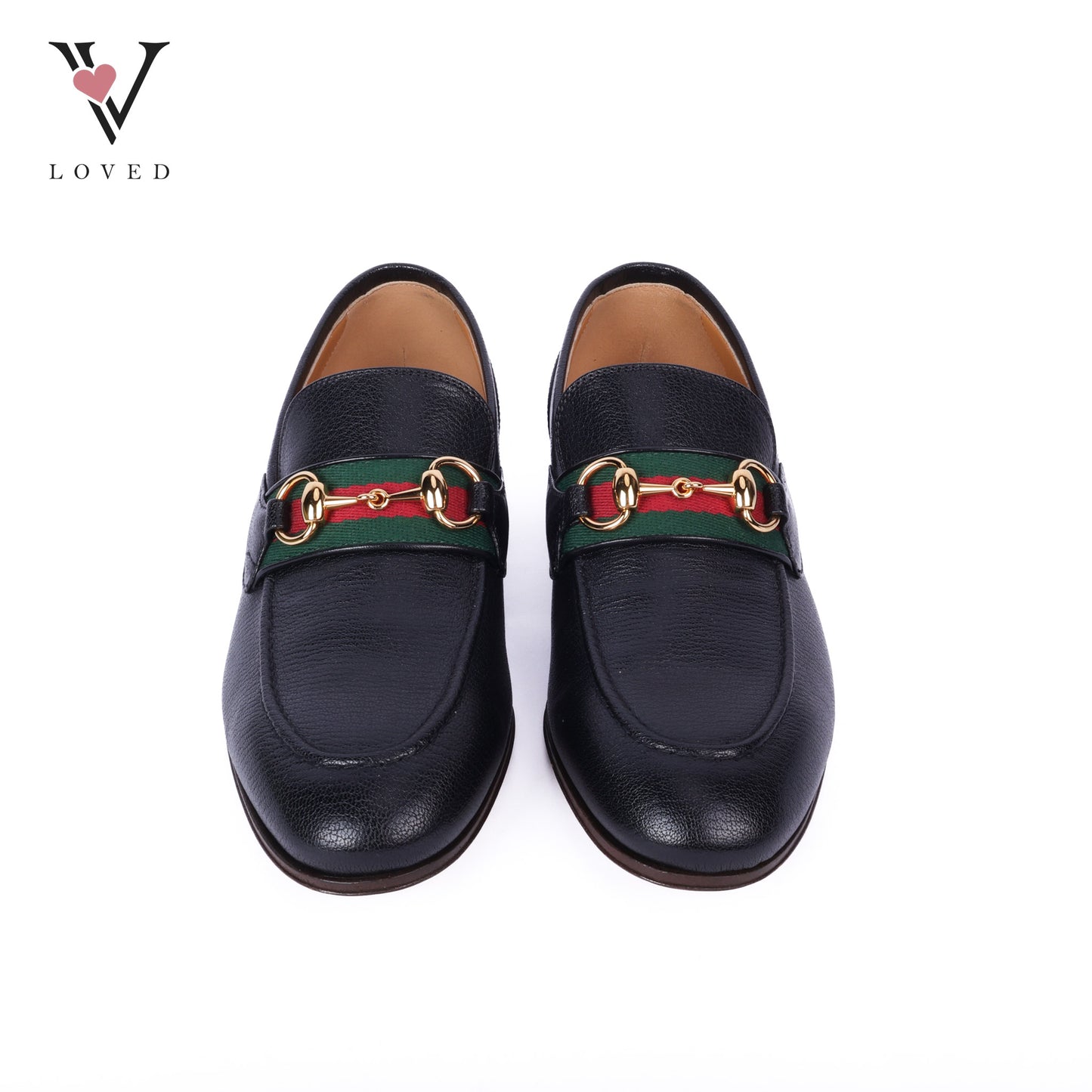 Havely Web Horsebit Loafer Grain Leather