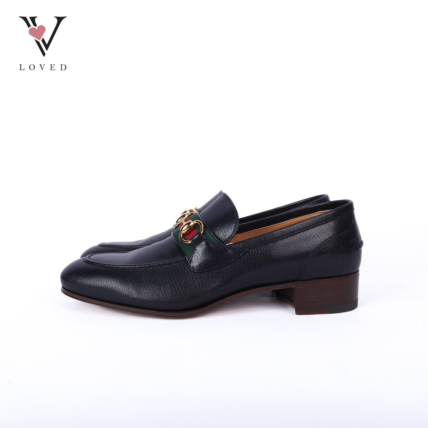 Havely Web Horsebit Loafer Grain Leather