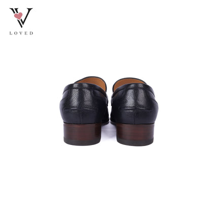 Havely Web Horsebit Loafer Grain Leather