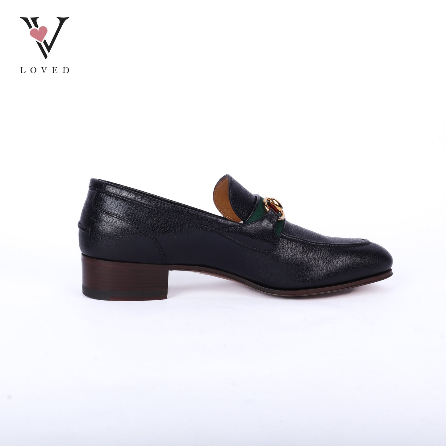 Havely Web Horsebit Loafer Grain Leather