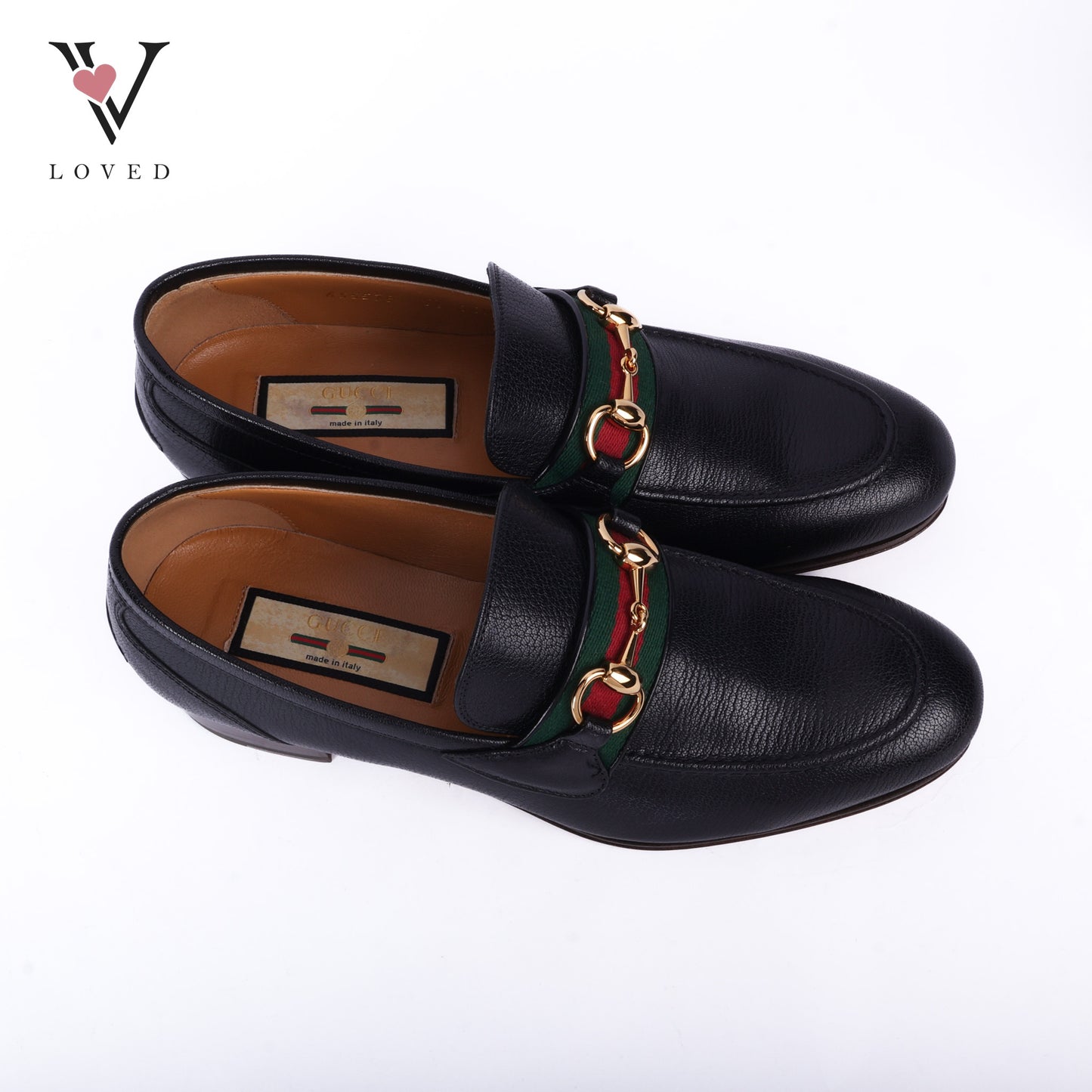 Havely Web Horsebit Loafer Grain Leather