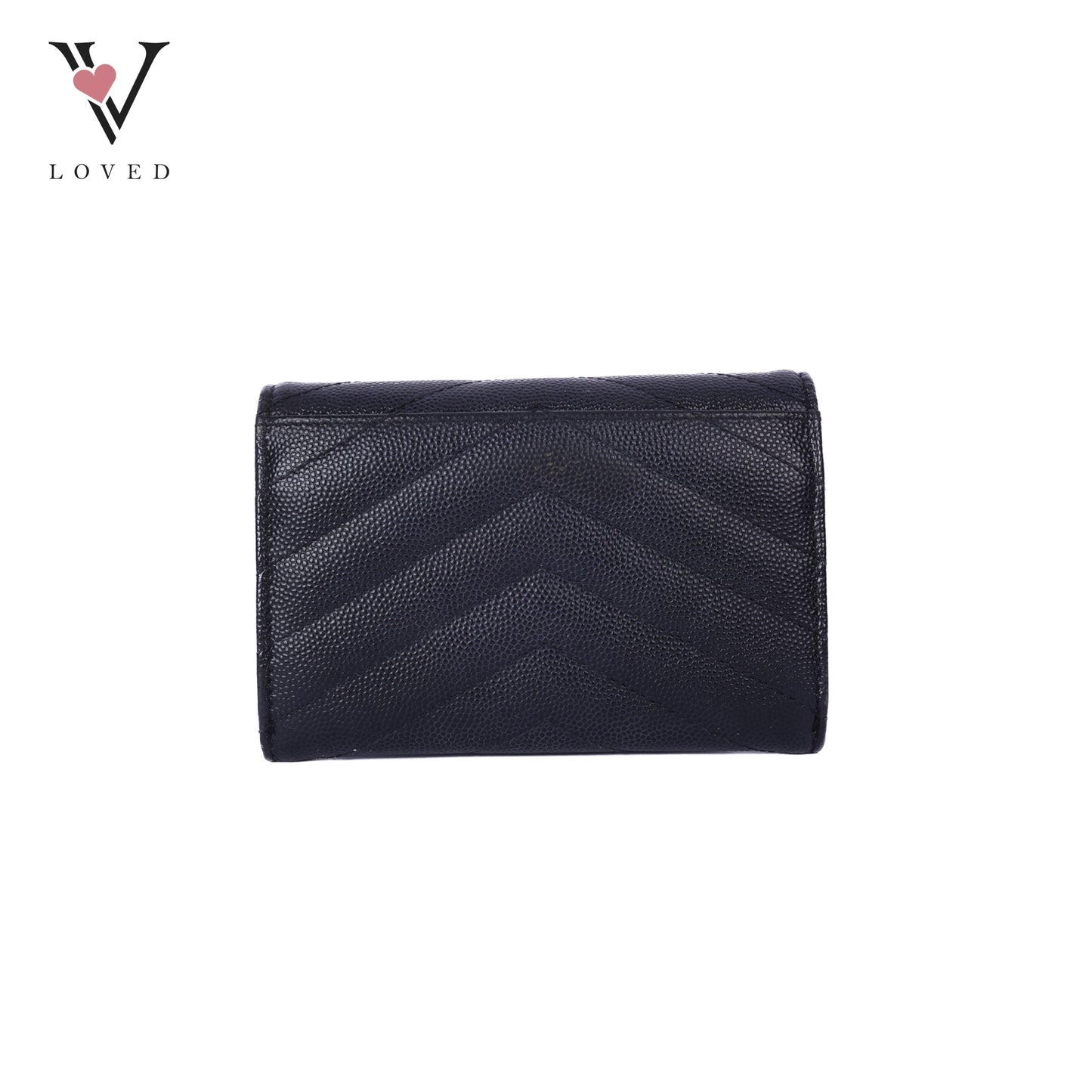 Compact Monogram Quilted Wallet