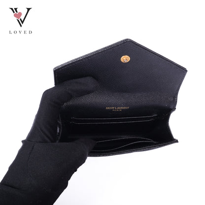 Compact Monogram Quilted Wallet