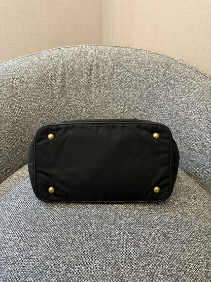 Prada Tessuto Two-Way Bag In Black Nylon