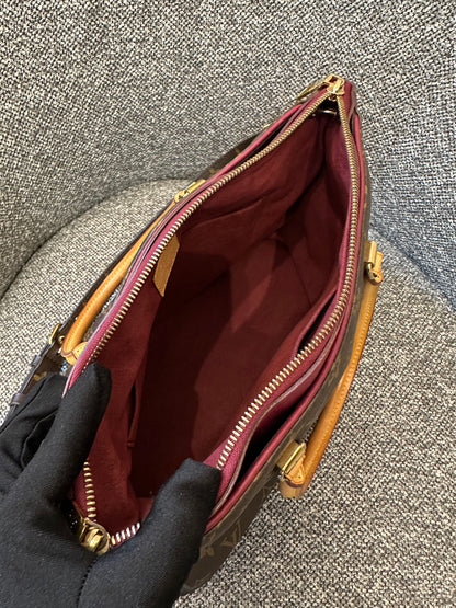 Louis Vuitton Saffron Pallas Bag In Monogram Canvas