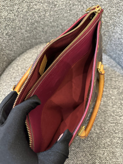 Louis Vuitton Saffron Pallas Bag In Monogram Canvas