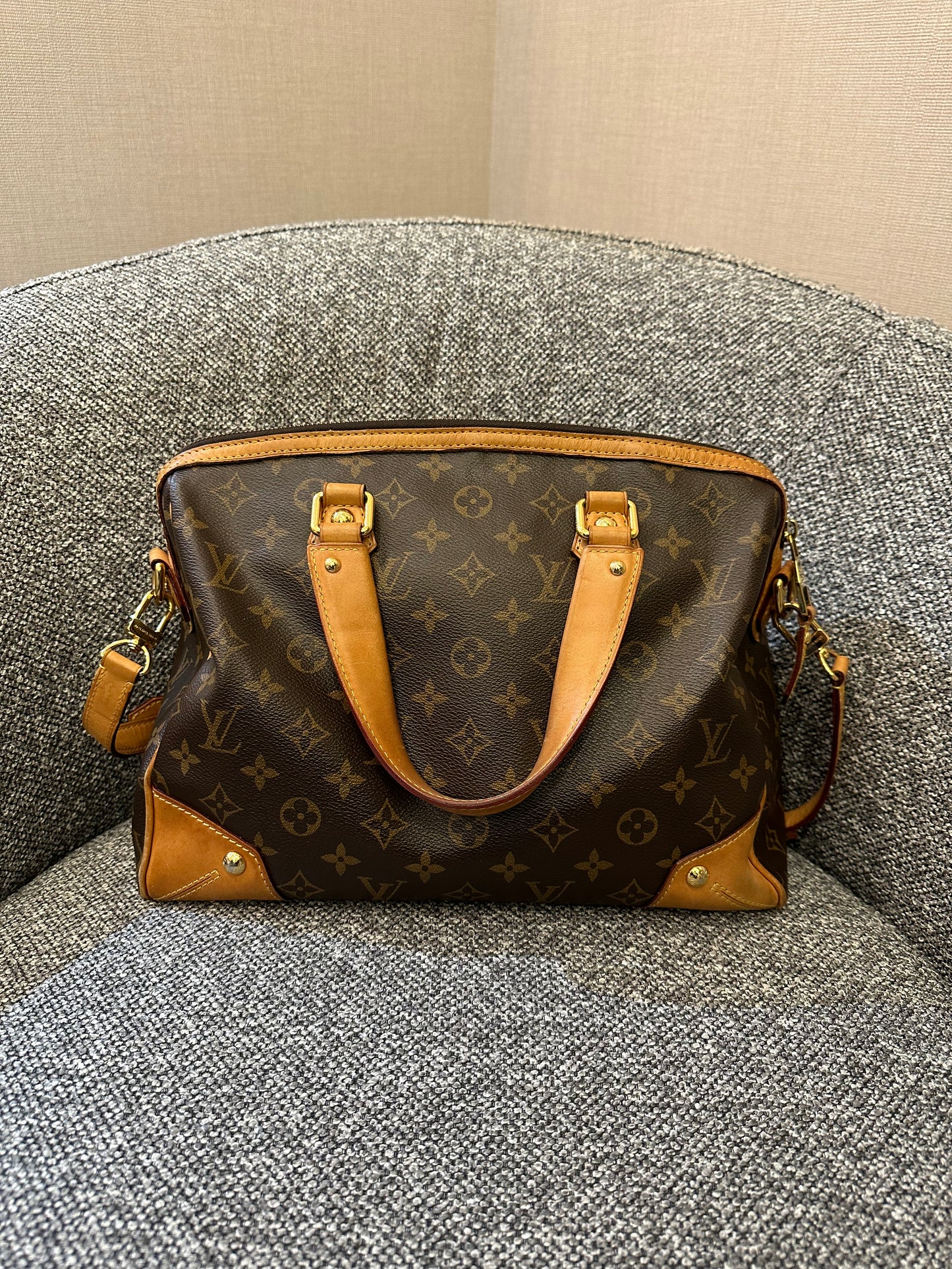 Louis Vuitton Retiro PM Bag In Monogram Canvas