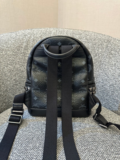 MCM Stark Side Studded Backpack