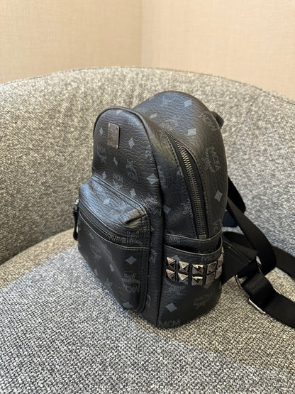 MCM Stark Side Studded Backpack