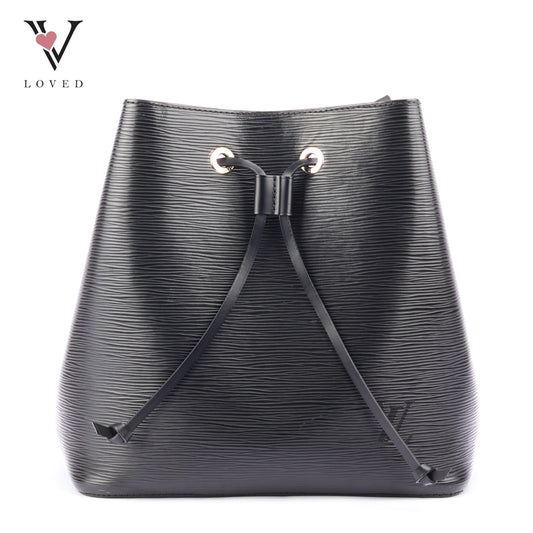 Louis Vuitton NeoNoe In Black Epi Leather