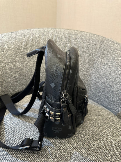 MCM Stark Side Studded Backpack