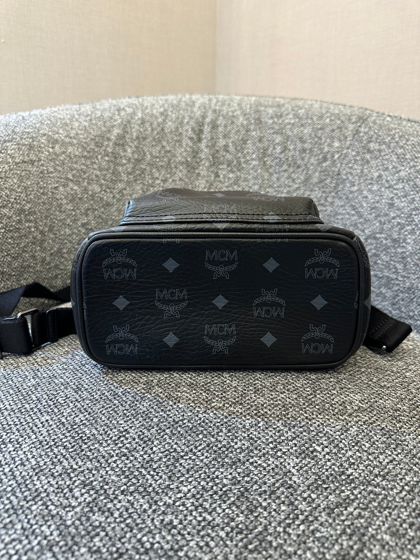 MCM Stark Side Studded Backpack