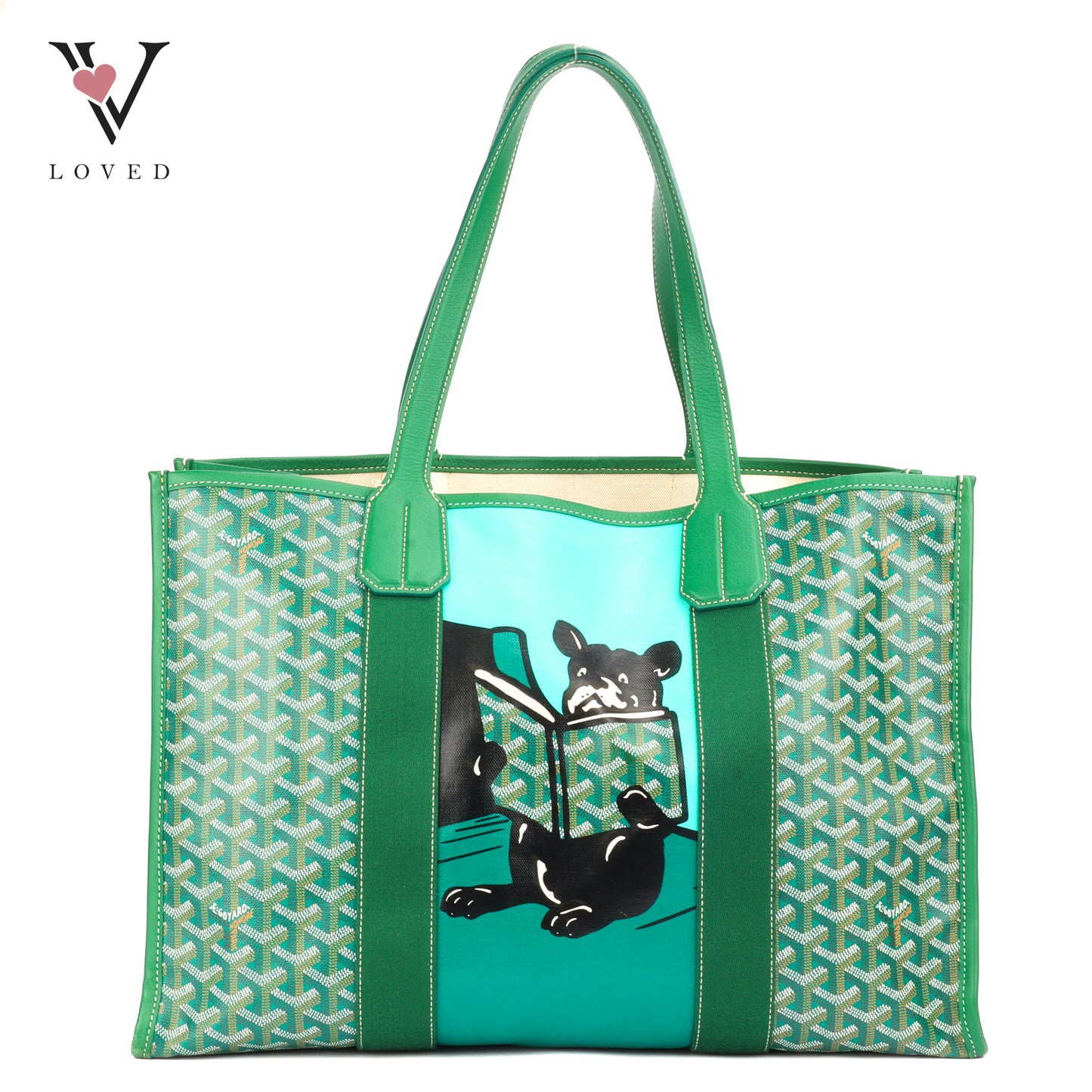 Goyard Villette With French Bulldog Design