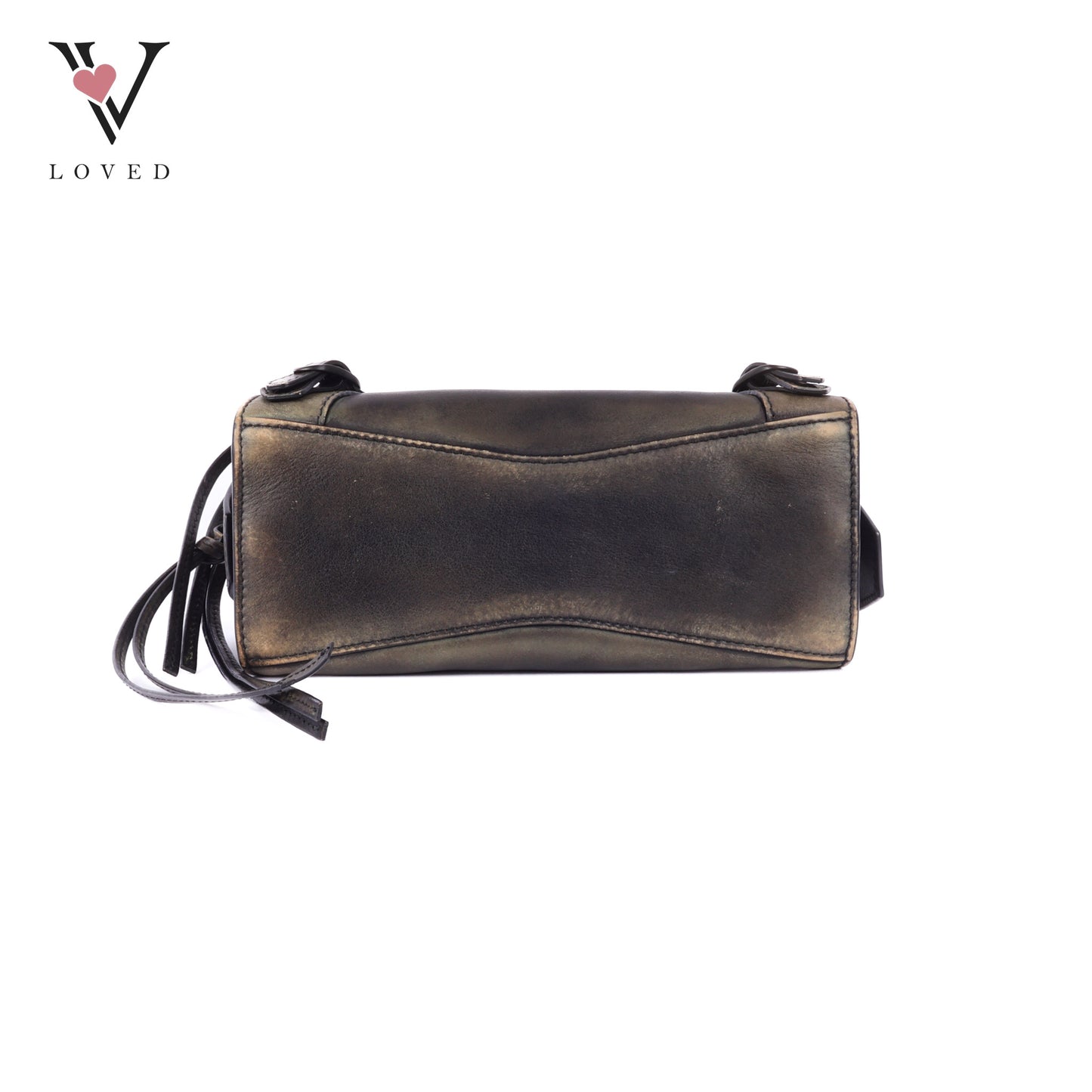 Calfskin Black Hardware Mini Neo Classic City Bag