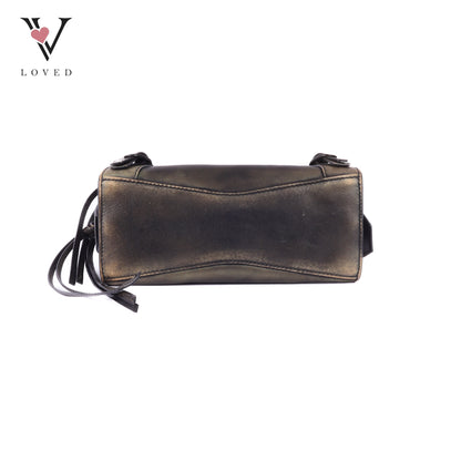 Calfskin Black Hardware Mini Neo Classic City Bag