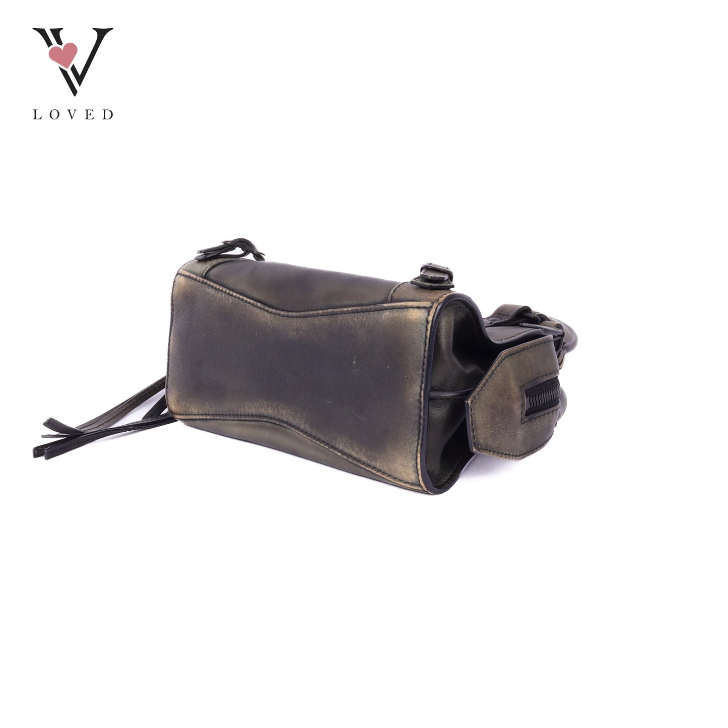 Calfskin Black Hardware Mini Neo Classic City Bag