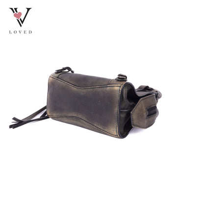 Calfskin Black Hardware Mini Neo Classic City Bag