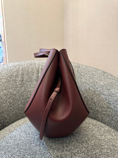 Polène Cyme in Burgundy Leather