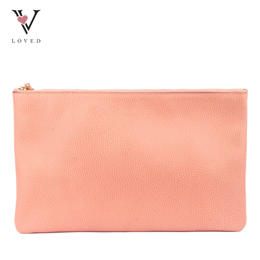 Gucci Pebbled Leather Clutch