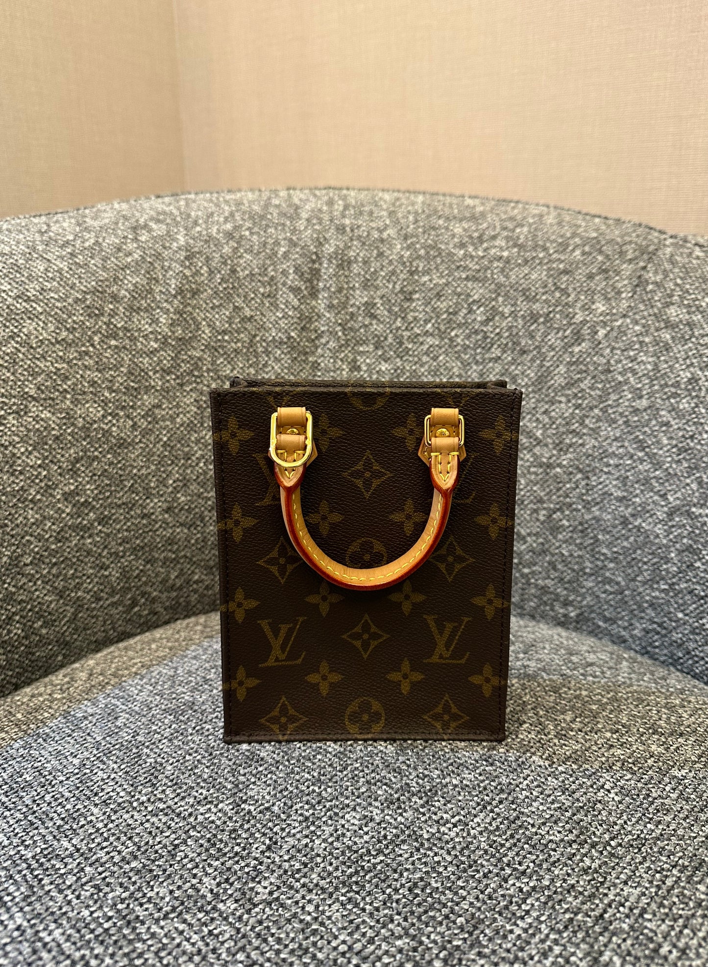 Louis Vuitton Sac Plat in Monogram Canvas