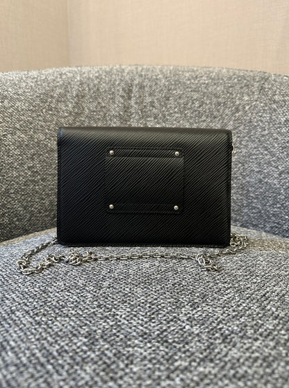 Louis Vuitton Twist PM In Black Epi Leather