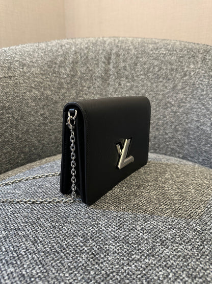 Louis Vuitton Twist PM In Black Epi Leather