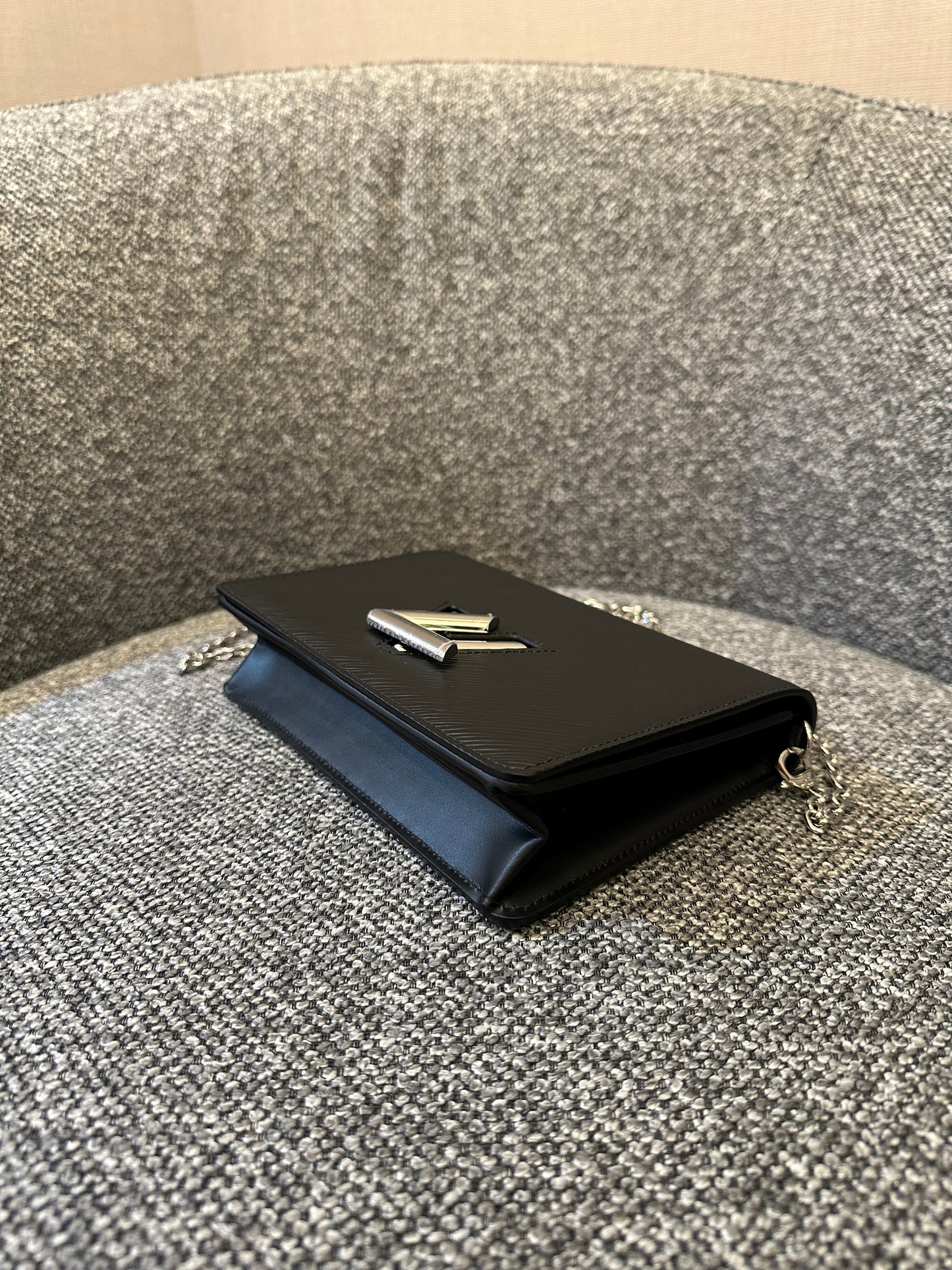Louis Vuitton Twist PM In Black Epi Leather