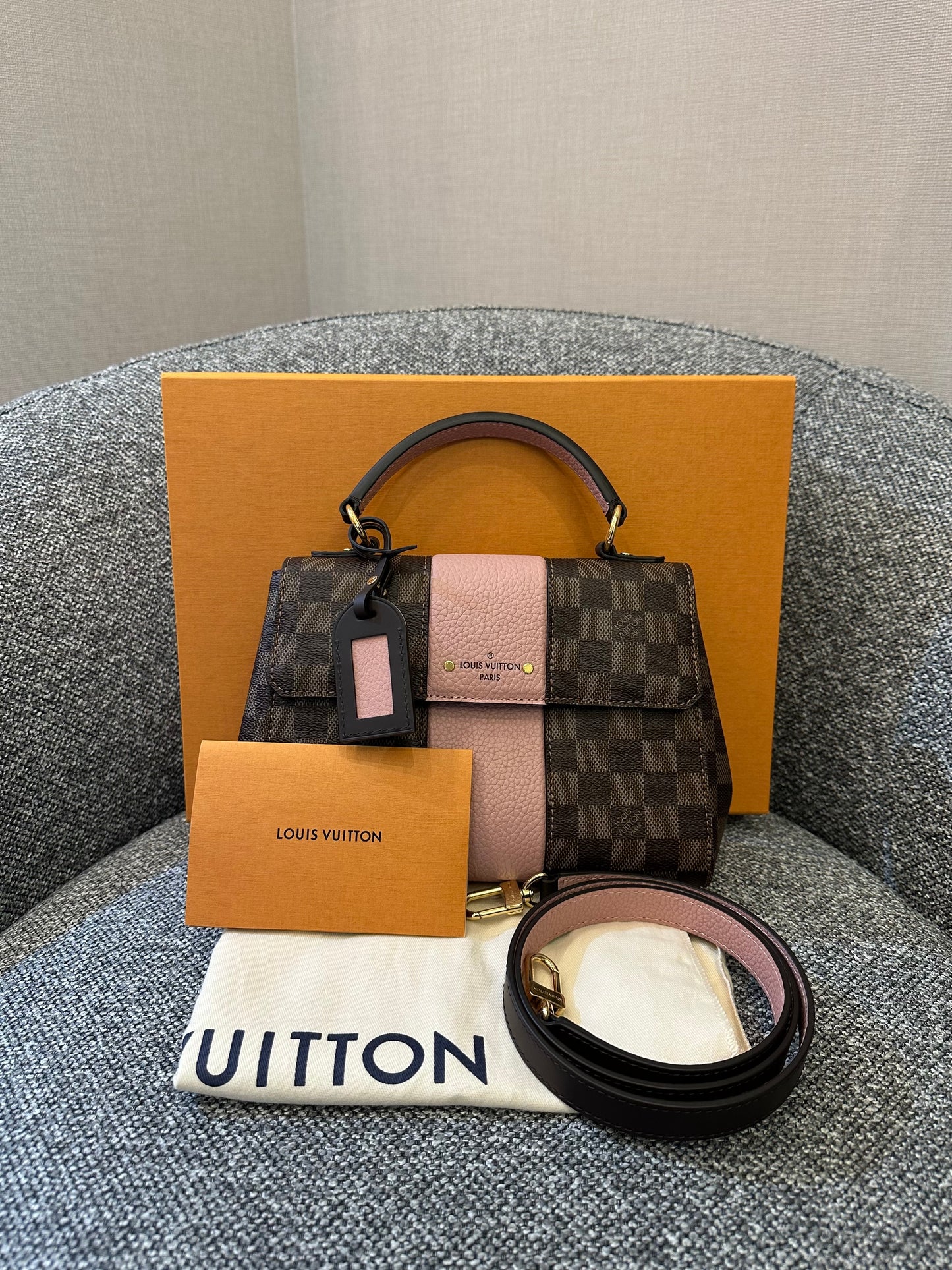 Louis Vuitton Bond Street Bag Magnolia Canvas
