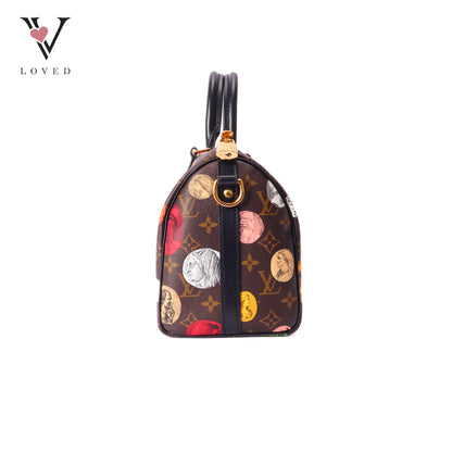 Louis Vuitton X Fornasetti Monogram Cameo Speedy Bandouliere 25 Handbag