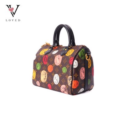 Louis Vuitton X Fornasetti Monogram Cameo Speedy Bandouliere 25 Handbag