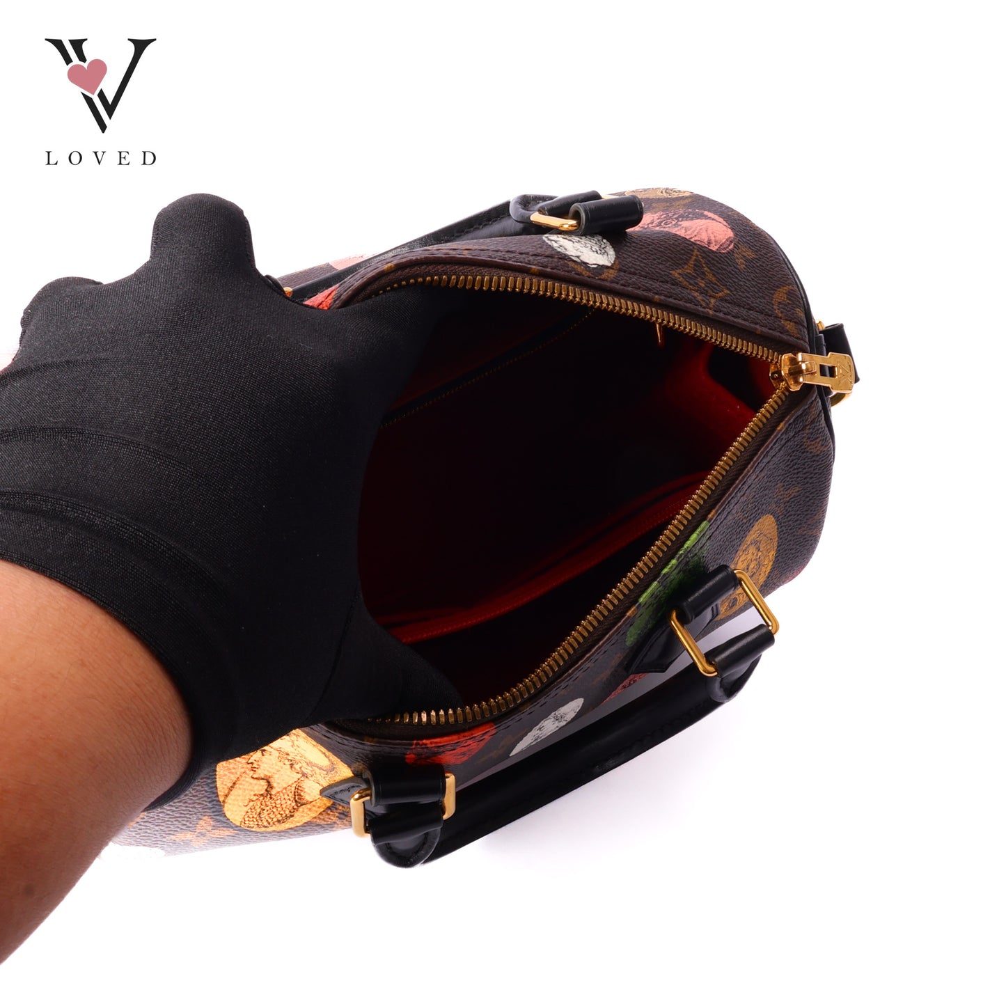 Louis Vuitton X Fornasetti Monogram Cameo Speedy Bandouliere 25 Handbag