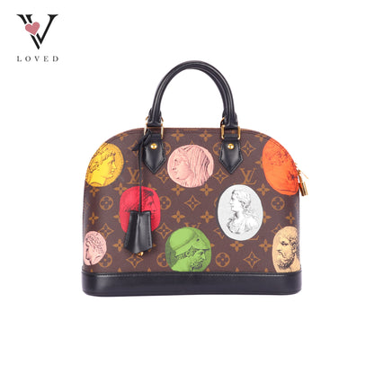 Louis Vuitton X Fornasetti Monogram Cameo Alma PM