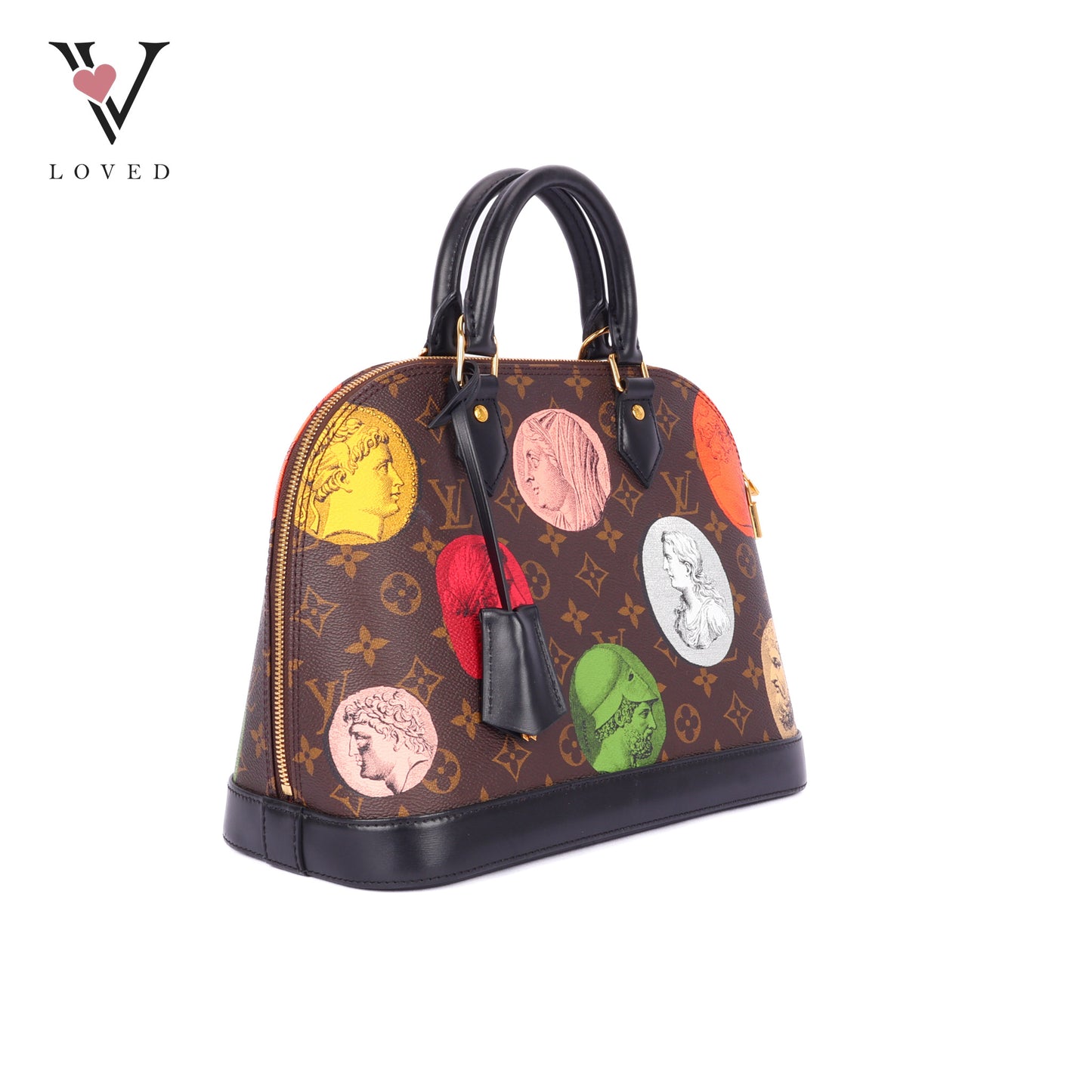 Louis Vuitton X Fornasetti Monogram Cameo Alma PM