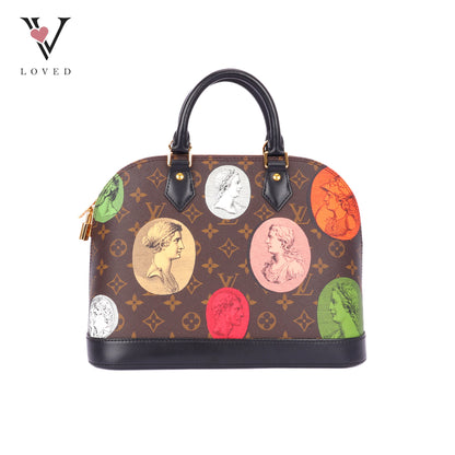 Louis Vuitton X Fornasetti Monogram Cameo Alma PM