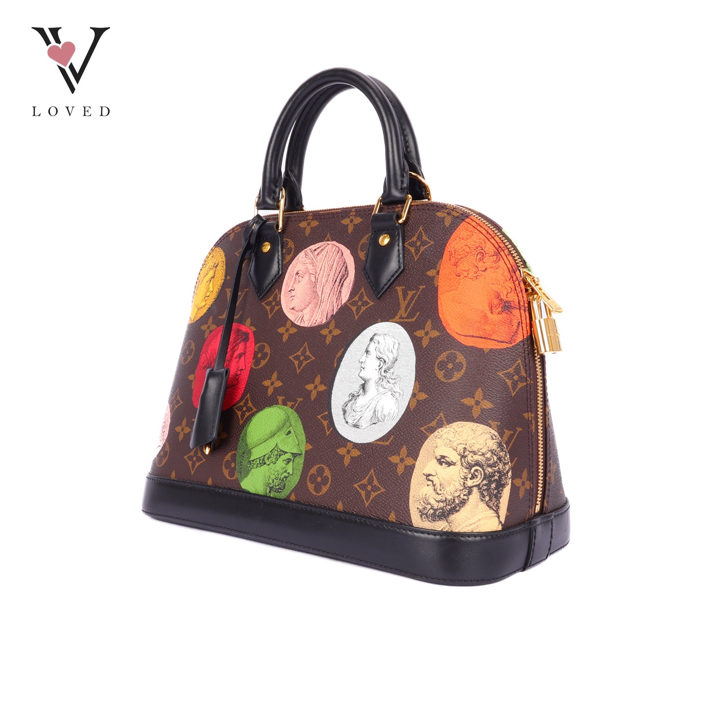 Louis Vuitton X Fornasetti Monogram Cameo Alma PM