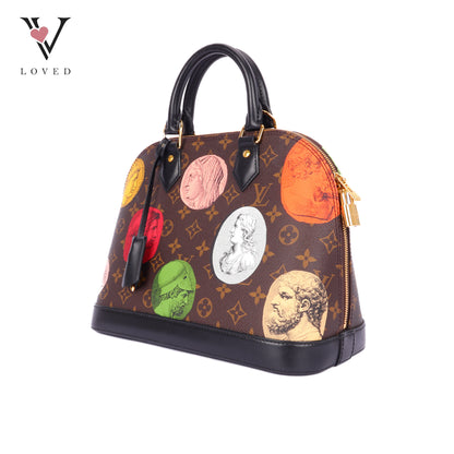 Louis Vuitton X Fornasetti Monogram Cameo Alma PM