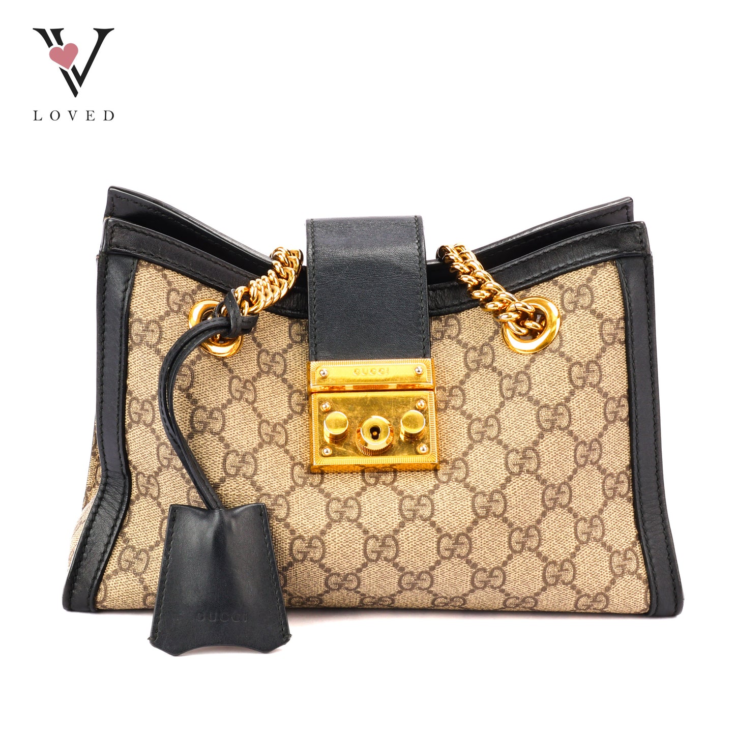 Gucci Padlock Small GG Supreme Shoulder Bag