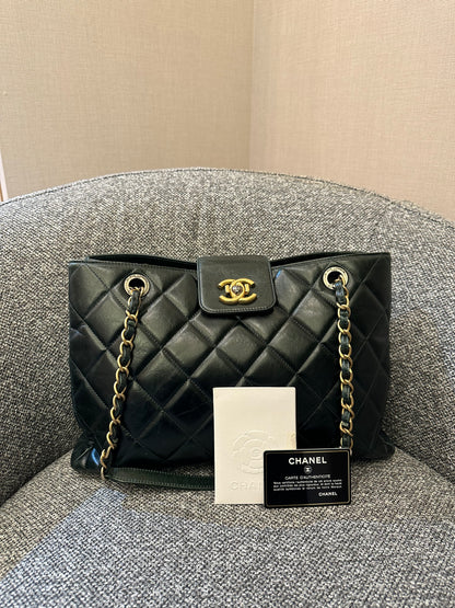 Chanel Daily Walk Tote Bag in Emerald Green