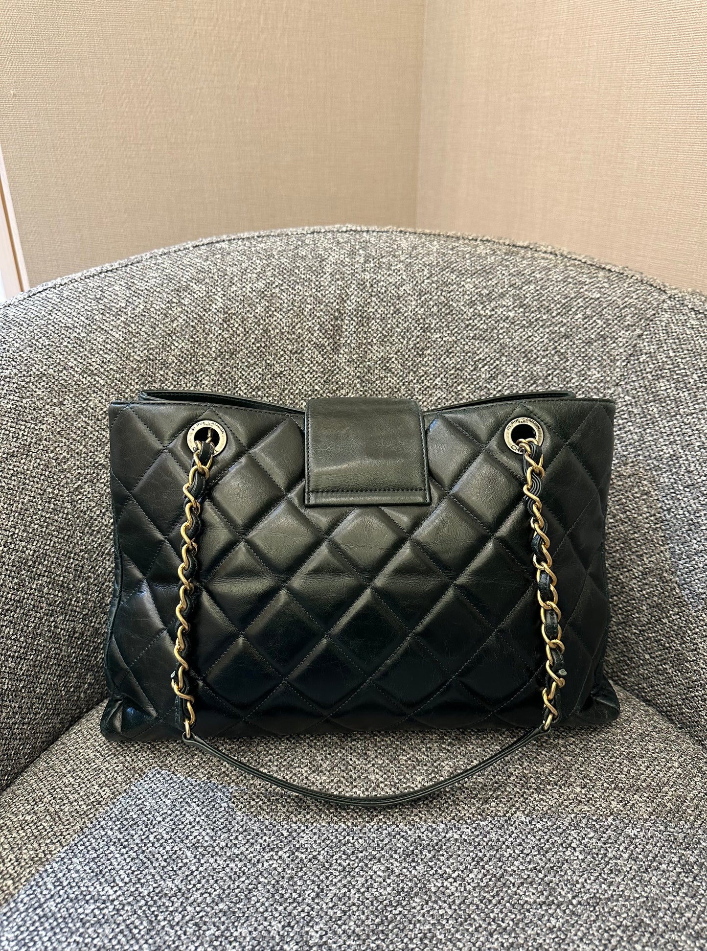 Chanel Daily Walk Tote Bag in Emerald Green