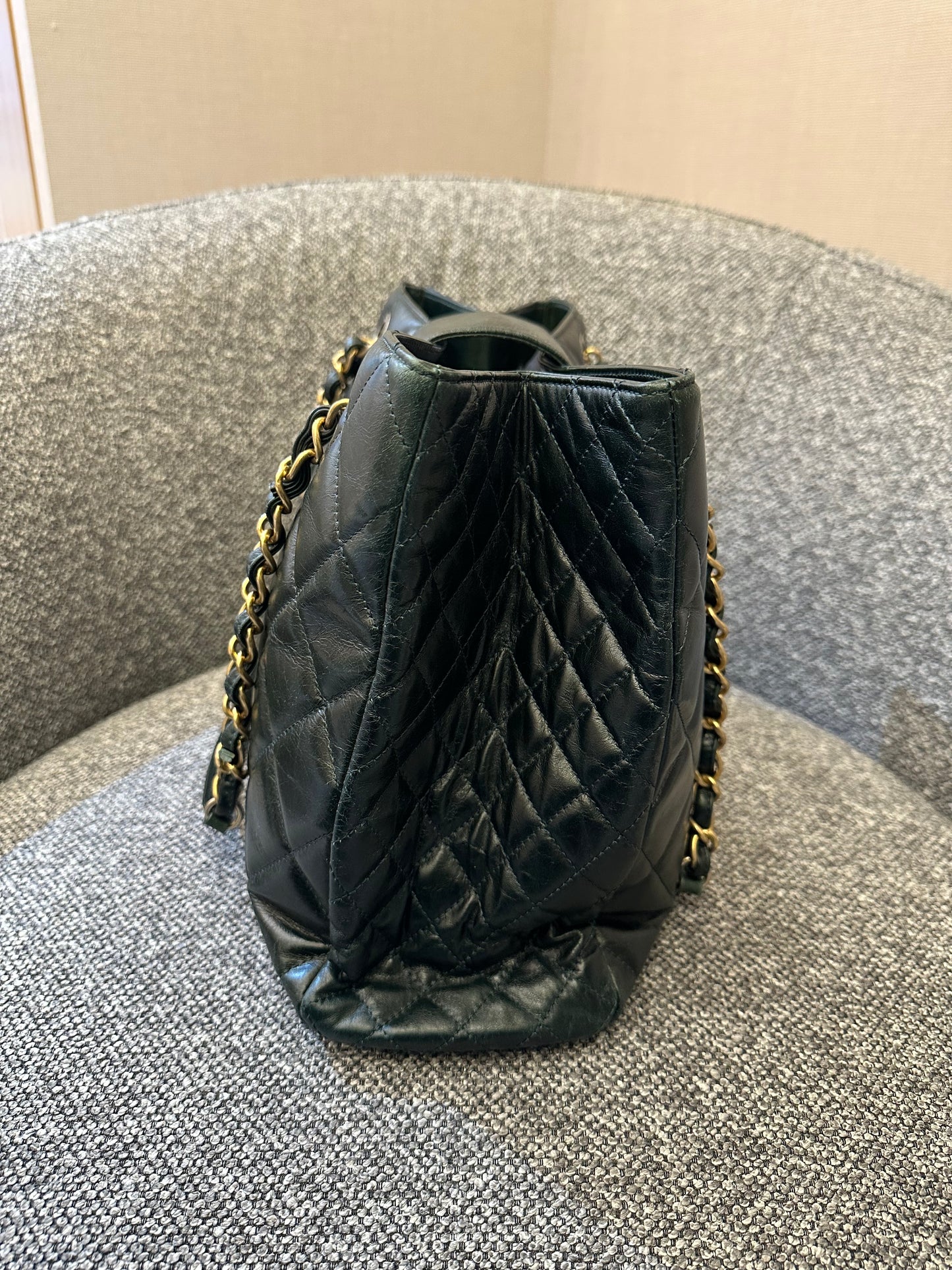 Chanel Daily Walk Tote Bag in Emerald Green