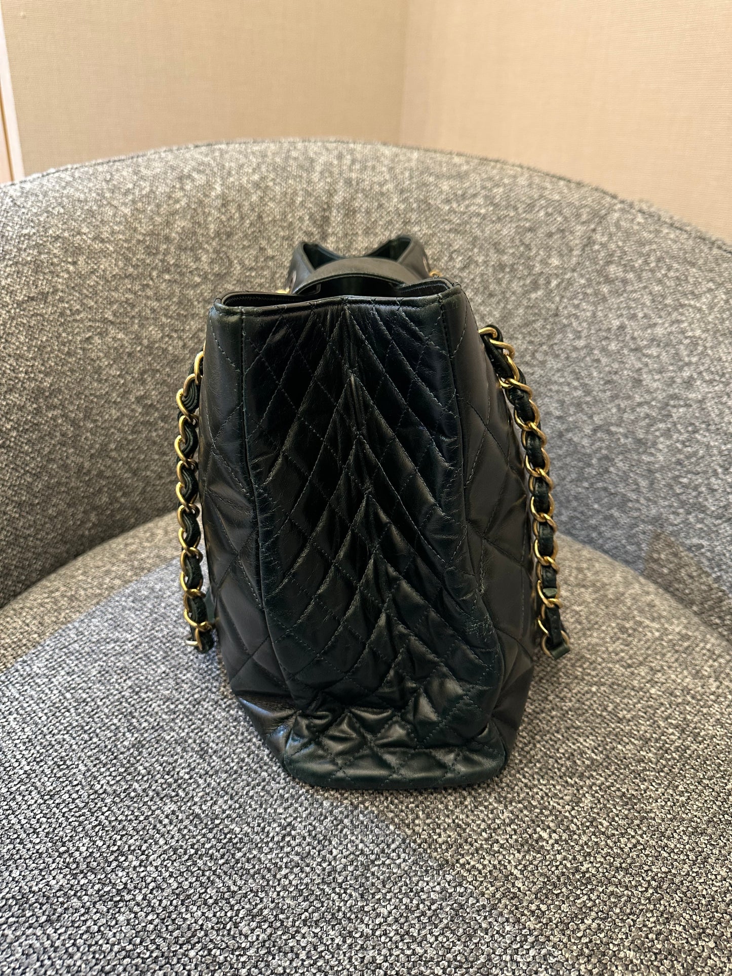 Chanel Daily Walk Tote Bag in Emerald Green