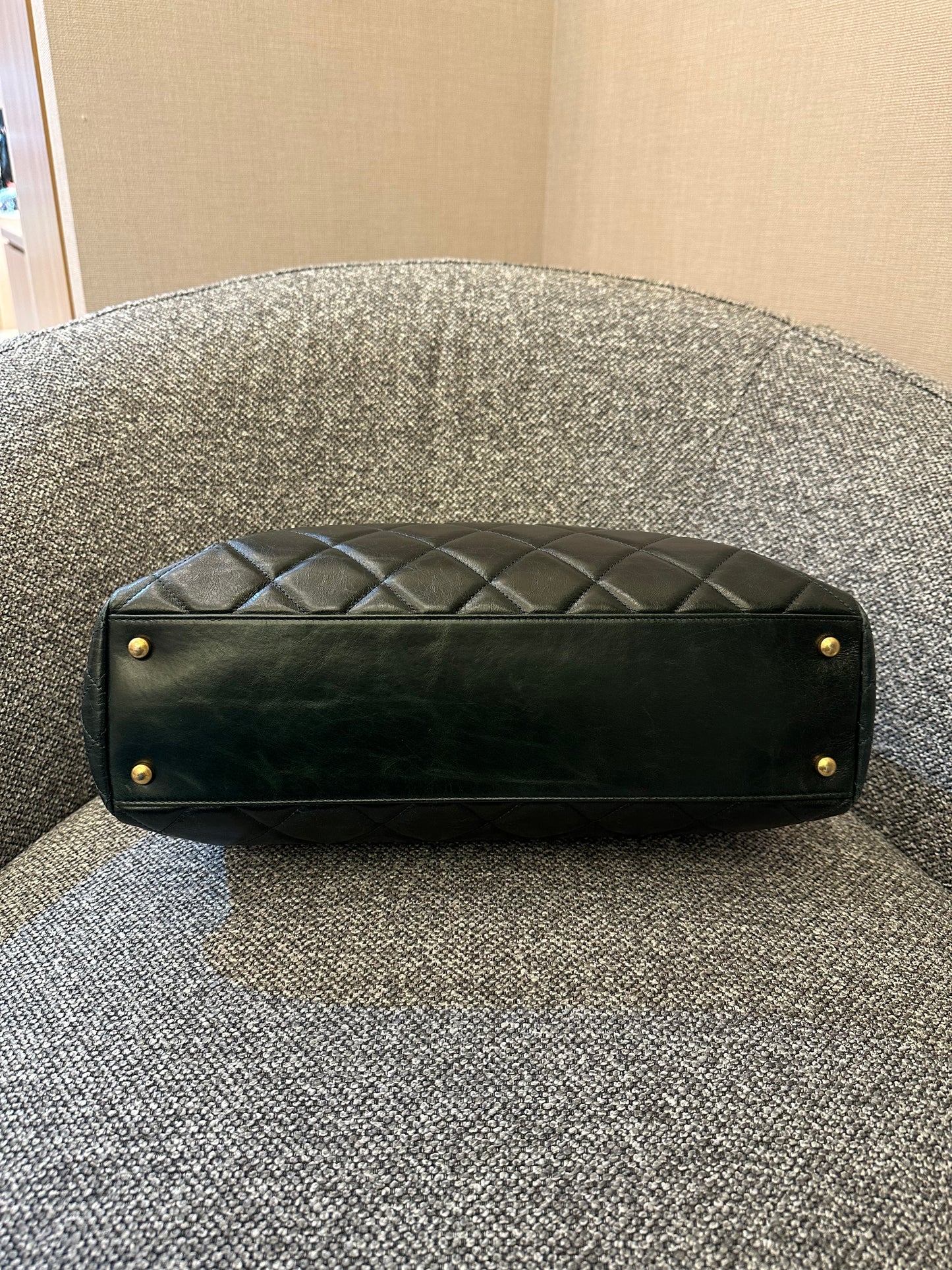 Chanel Daily Walk Tote Bag in Emerald Green