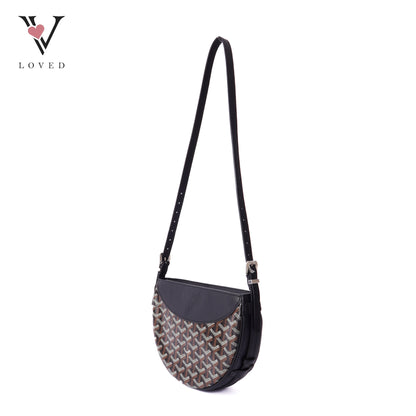 Hirondelle Crossbody Bag In Black
