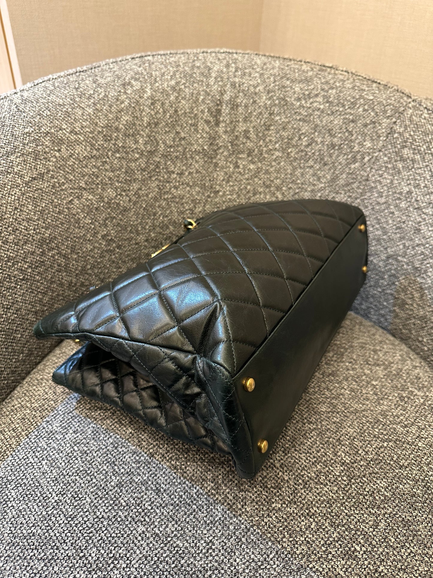 Chanel Daily Walk Tote Bag in Emerald Green