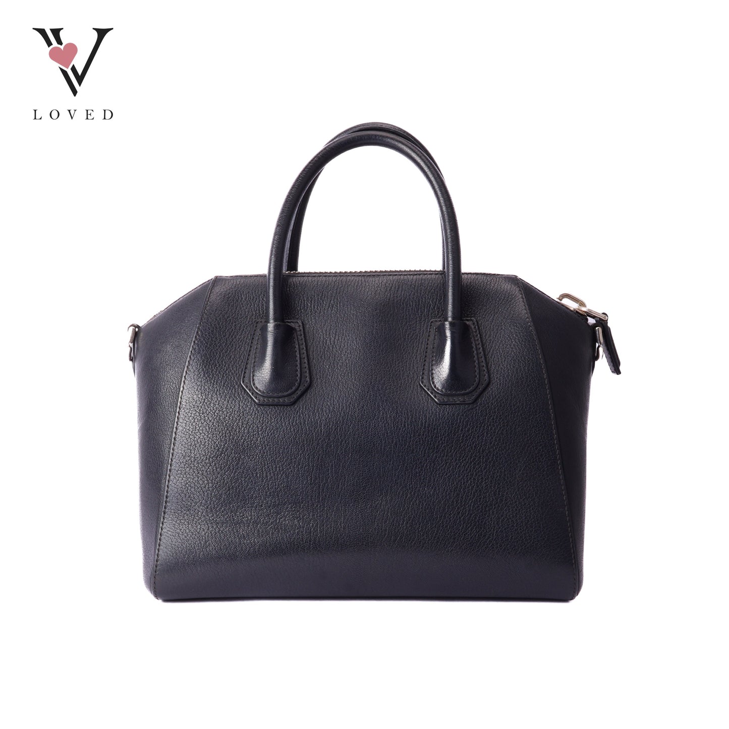 Antigona Small Bag In Black Calf Leather