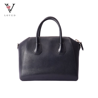 Antigona Small Bag In Black Calf Leather