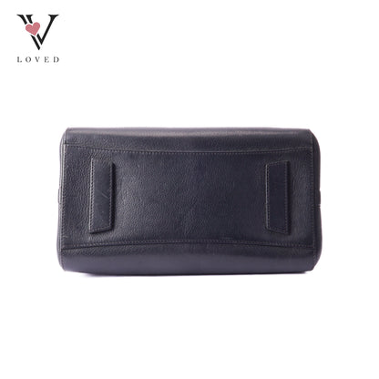 Antigona small bag in black calfskin leather