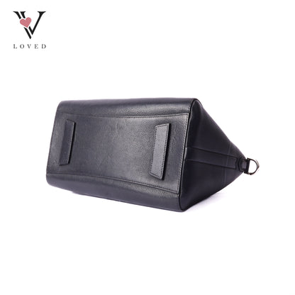 Antigona Small Bag In Black Calf Leather