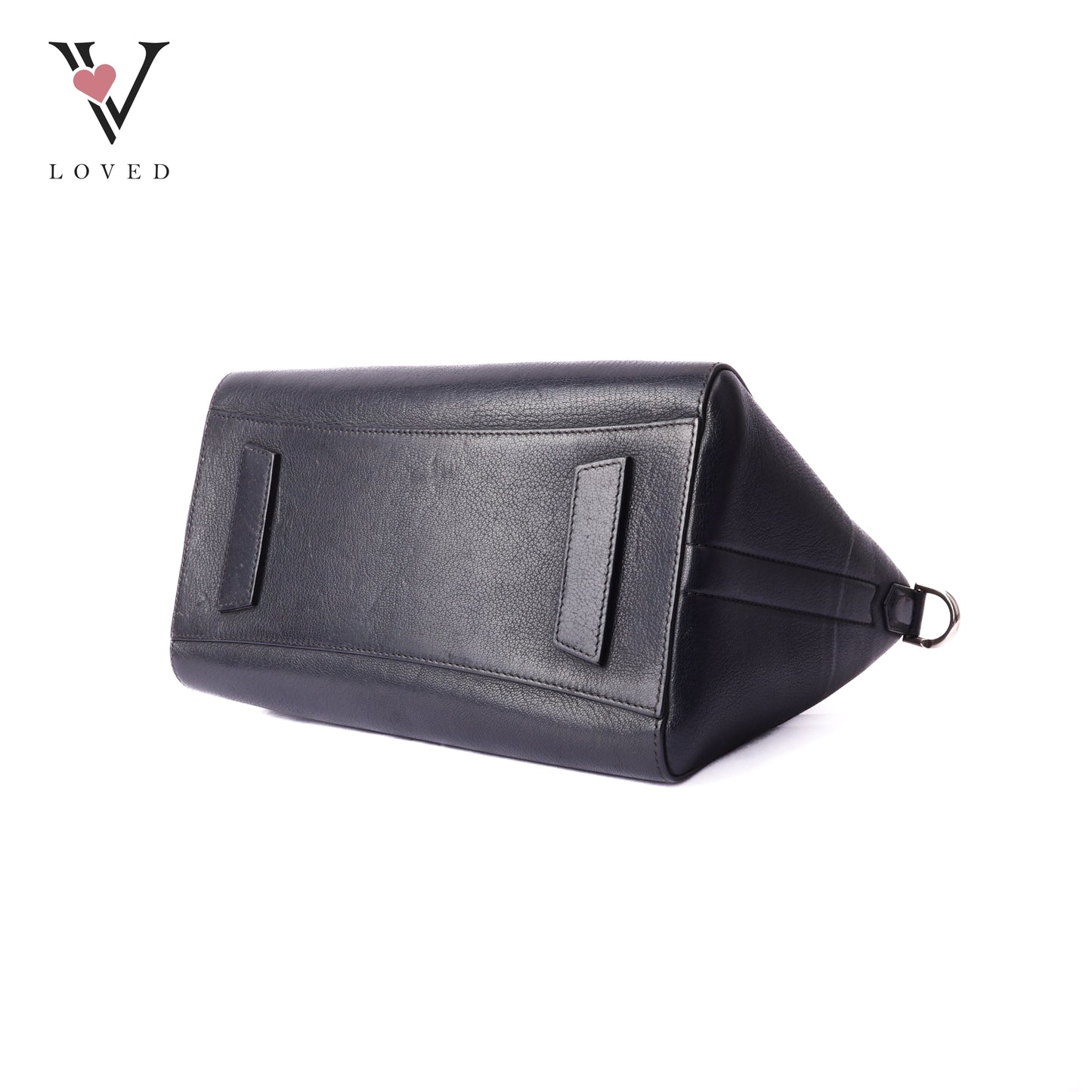 Antigona small bag in black calfskin leather